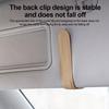 Car Sun Visor Glasses Case Holder Sunglasses Clip Ticket Card Clip Multifunction Portable Clip Auto Interior Accessories