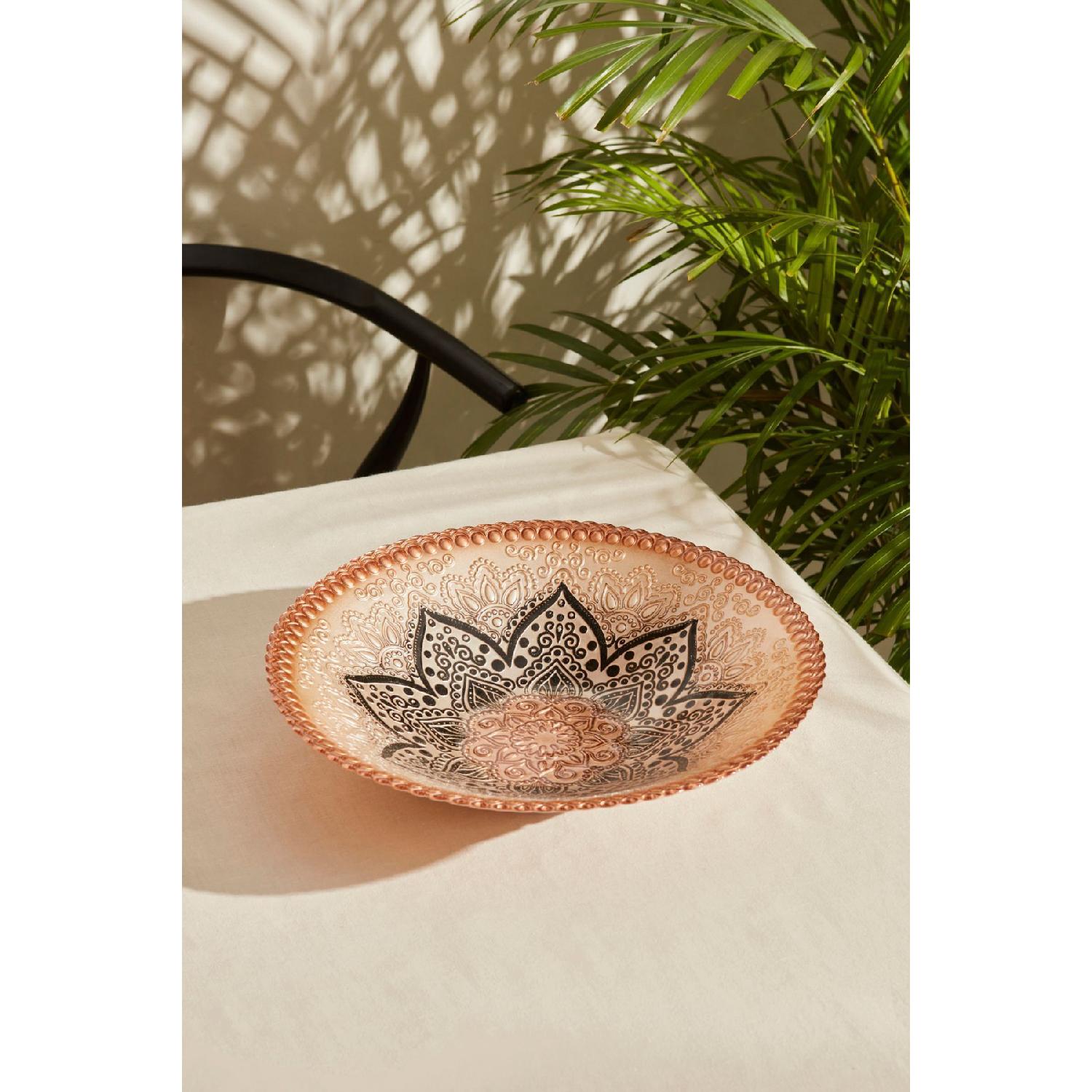 

Alshiwa Brown Decorative Plate коричневий