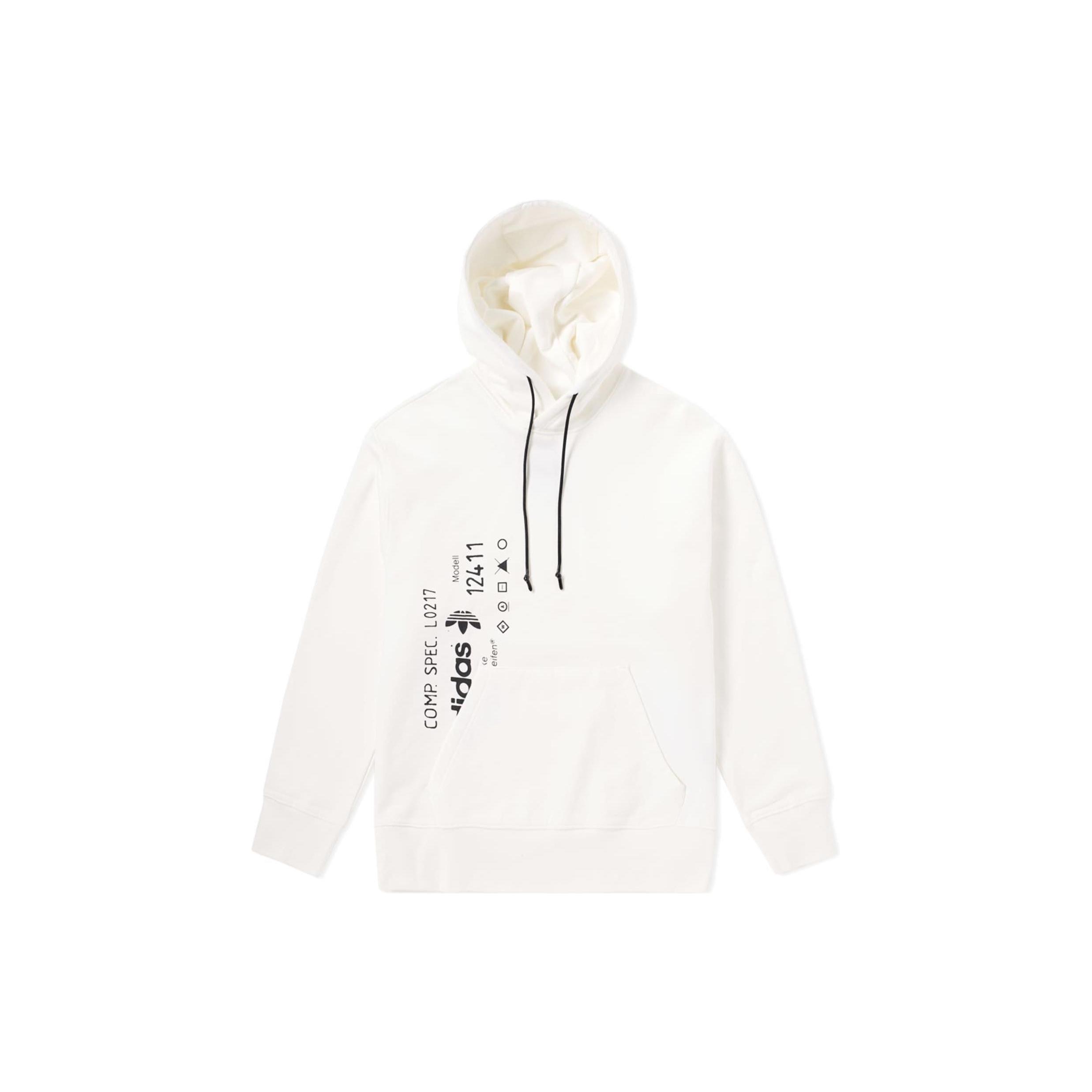adidas Originals x Alexander Wang Graphic Hoodie Core White Men s CV5052 L