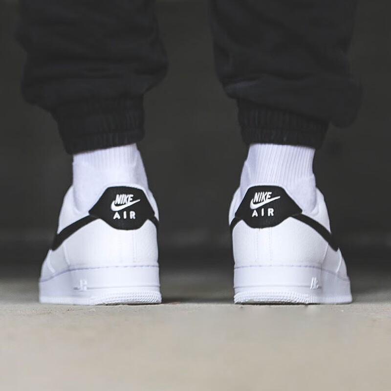 Nike Sneakers Air Force 1 GS Bianche Nere Bambino CT3839-100