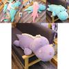 Adorable Dinosaur Stuffed Toy Plush Doll For Girls Comforting Home Decor Pillow