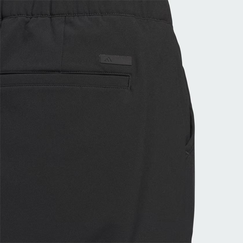 adidas Ultimate365 Joggers Solid Color Drawstring Cuffed Knit Sports Pants Women Joggers Black IU0437