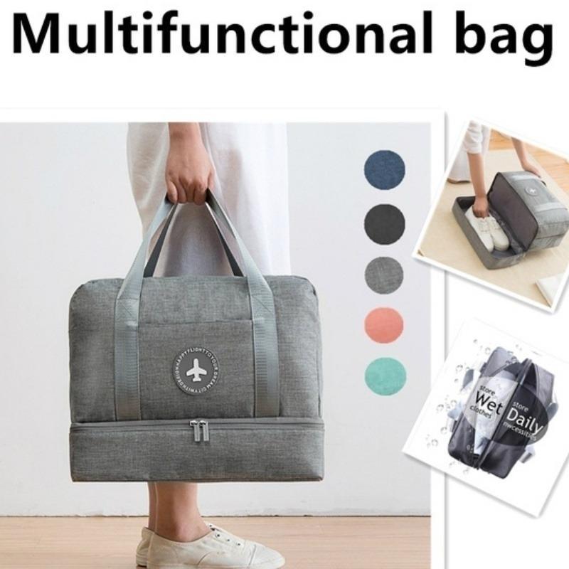 Nowość Torba do oddzielania na mokro i na sucho Wodoodporna torba do przechowywania odzieży sportowej Torba sportowa Torba podróżna