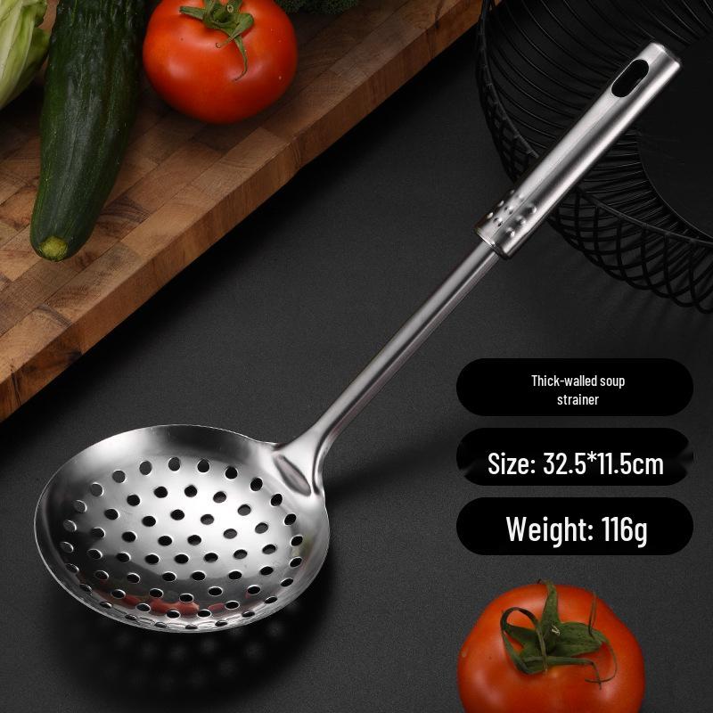 Stainless Steel Cookware Set: 1mm Thick, Includes Spatula, Frying Pan, Ladle, Nine Beads Design, Custom Logo Optional
