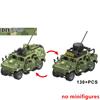 NEW Militarys Brave  Camouflage Commando Blacks Wranglers Car Off Roader Building Blocks Classic Model Sets Bricks Kids Kits