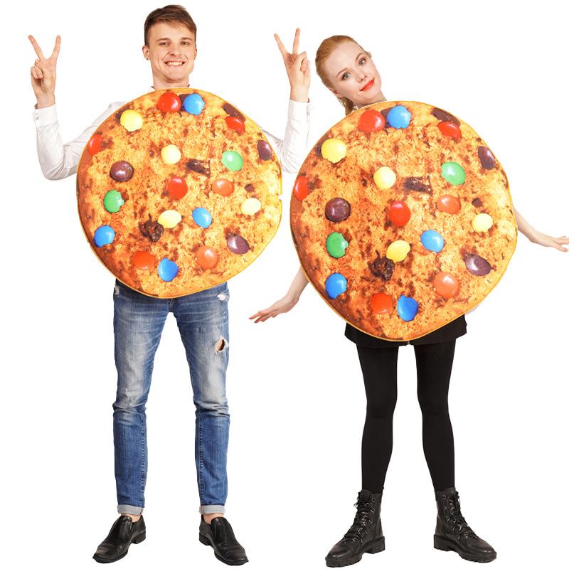 Adult Cookie Show Costumes Halloween Masquerade Cosplay Party Costumes One size fits all