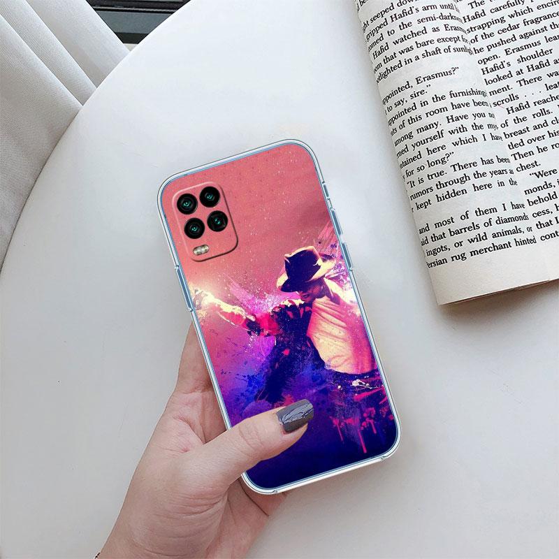 M-Michael J-Jackson Transparent Phone Case for Motorola Moto G7 G8 G9 G84 G85 G73 G24 G15 Z2 Play Power Plus