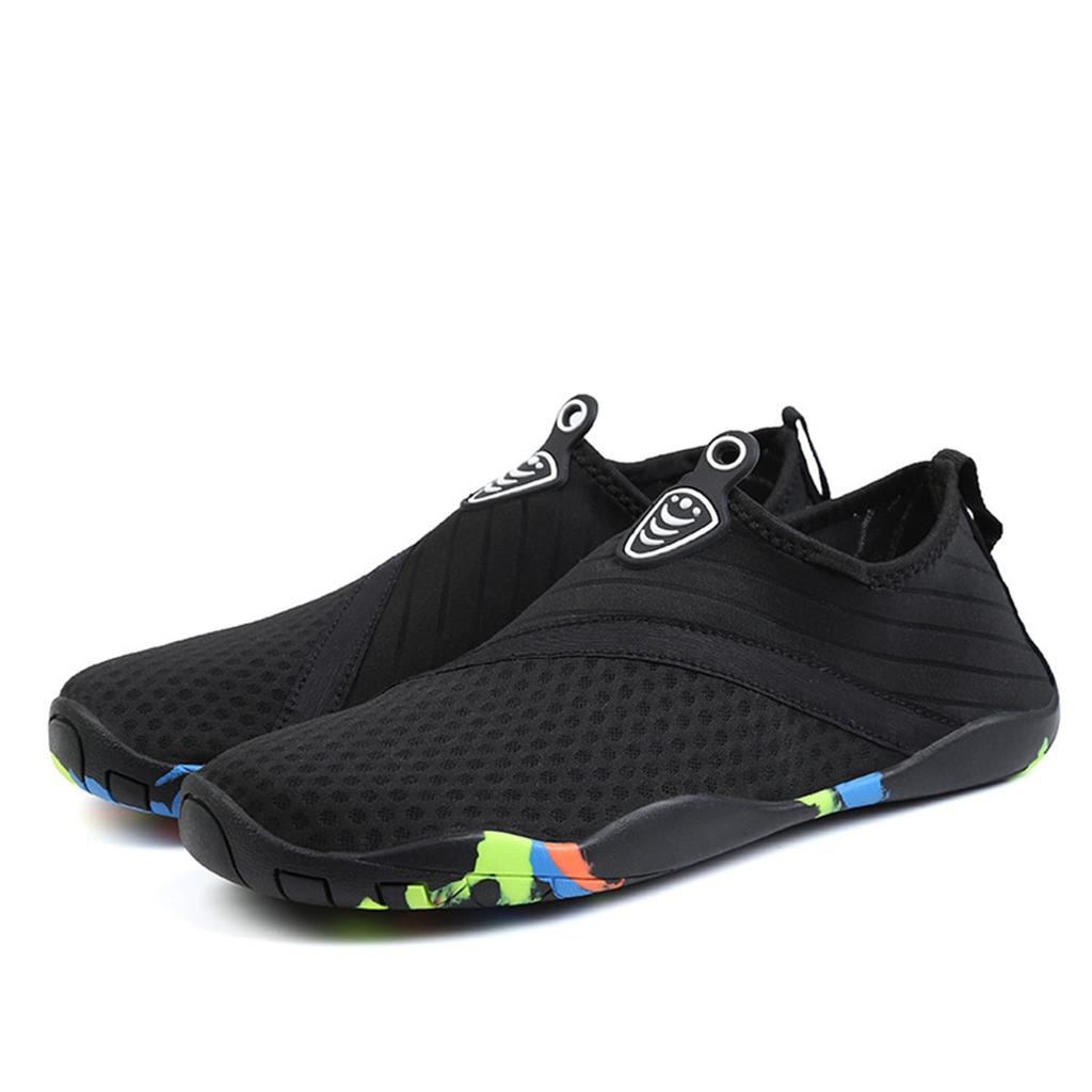 Esther Beauty Quick-Dry Non-Slip Beach Shoes Unisex Black Size 42 Water Sports Aqua Socks