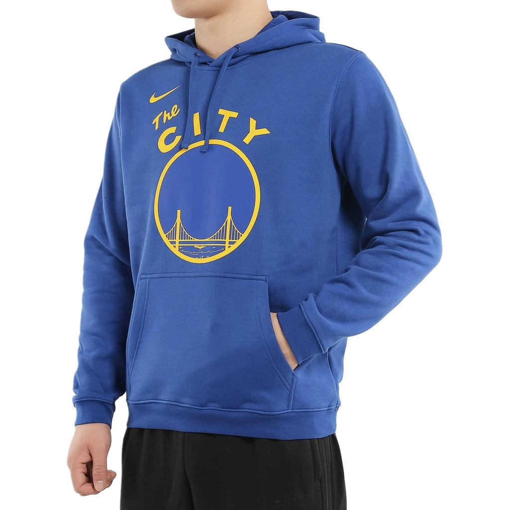 Nike NBA Drawstring Fleece-Lined Hoodie Men Hoodie Blue CI4521-495