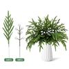 Norfolk Branches Red Berry Stems Artificial Christmas Picks Fake Needles With Holly Berries For Xmas Tree Filler Decorations Festival Holiday