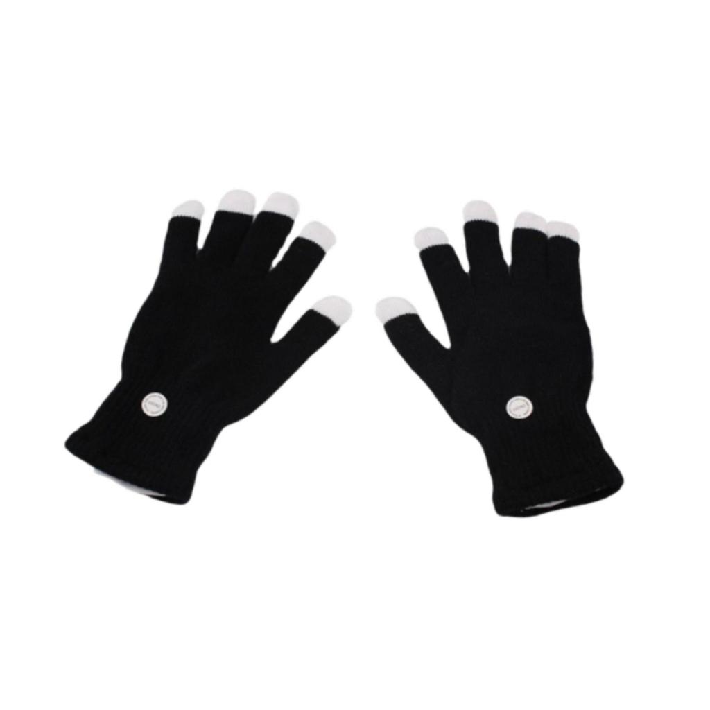 LED Gloves 7 Colors Glowing for Game Light Show Concert Halloween Costume