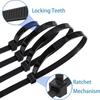 Multicolor Heavy Duty Cable Ties Detachable Self-Locking Cable Ties Zip Ties  Electrical Panel