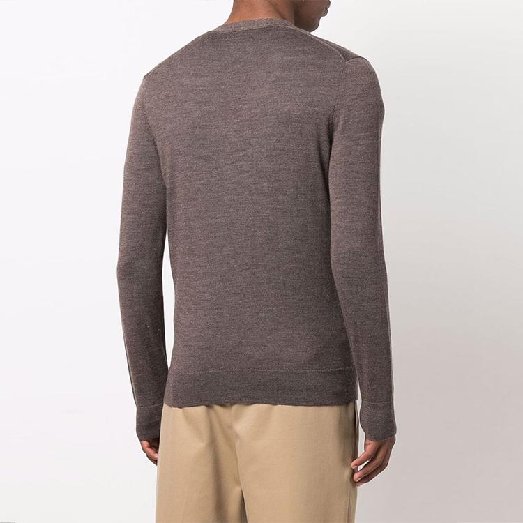 Polo Ralph Lauren FW21 Long Sleeve Buttoned Knit Cardigan Sweater Men Sweater Brown 710763372-005