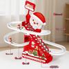 Işıklı ve Müzikli Kendin Yap Noel Baba Merdiven Tırmanma - Şenlikli Noel Hediyesi