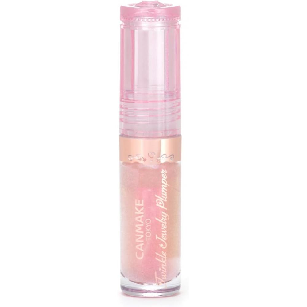 

Canmake 01 Twinkle Pink 3,4 г Блеск для губ Water Glow Film D