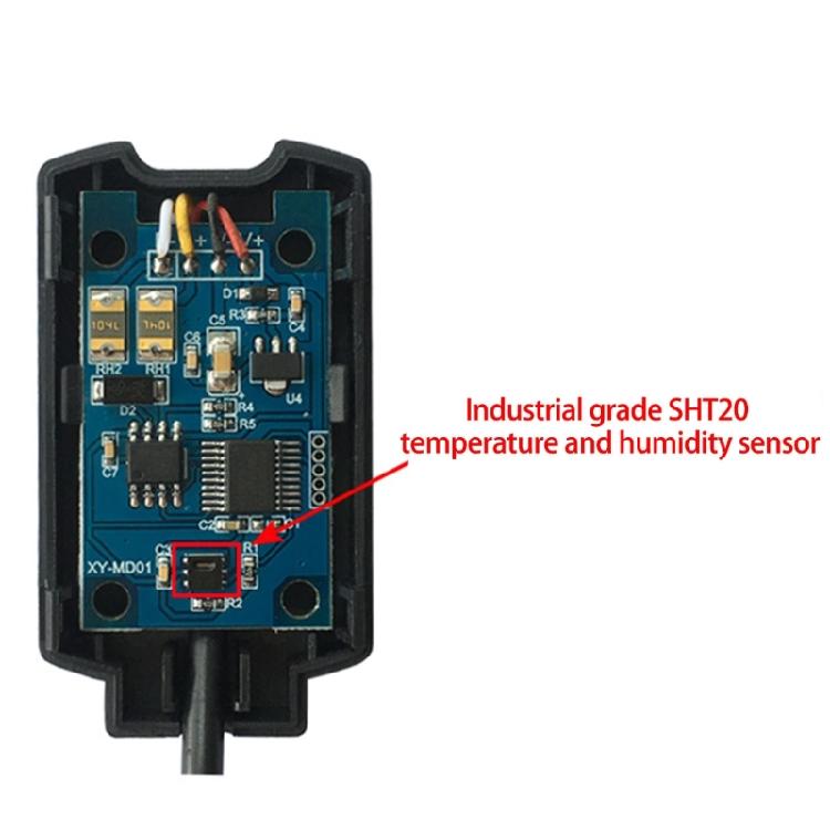 Temperature and Humidity Transmitter SHT20 Sensoring with RS485 Communication for Precise Environmental Control