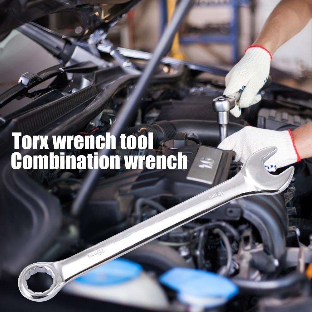 Dual-use Wrench Anti Corrosion Ratchet Handle Opening Plum Blossom Wrench Spanner Hand Auto Car Repair Tools Hardware