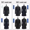Troy Man Unisex Professional Wool Coat