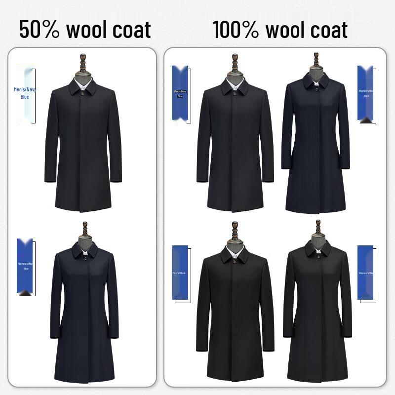 Trolman Professional Wool Overcoat for Men & Women