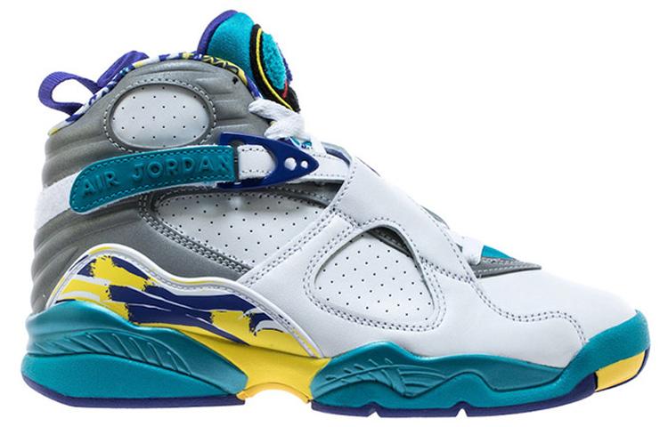 Jordan 8 Retro White Aqua 2019 Women's CI1236-100