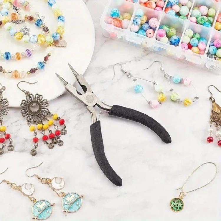 Multipurpose Jewelry Pliers Set Sturdy Iron Tool Set Practical Accessory for Elegant Designs Jewelry Making Work
