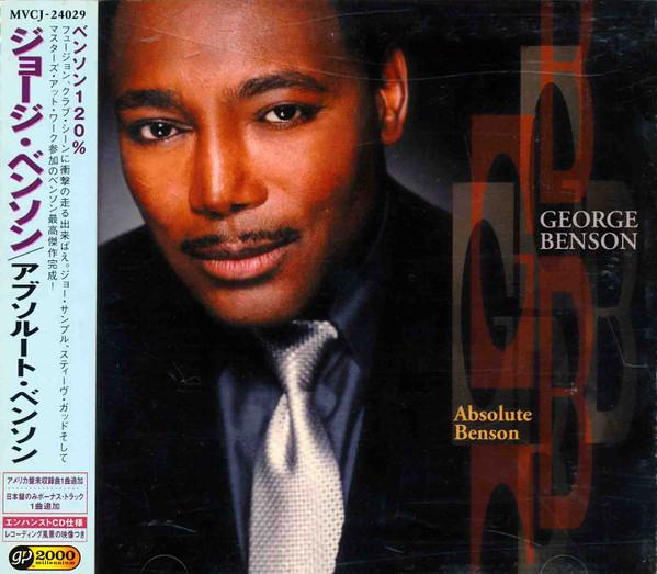 

CD GEORGE BENSON - Absolute Benson MVCJ24029PROMO Verve Records 2000 Japan Jazz