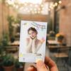 Fotorahmen-Aufkleber für Fujifilm Instax Mini Sofortbildkamera Film Niedliche DIY Cartoon-Aufkleber Perfekt für Scrapbook und Fotorahmen Dekoration Set von 4