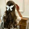 Spicy Girl Satin Bow Hairpin Y2K Hair Barrettes Lovely Cute Duckbill Clip  Girls