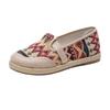New Spring Beijing Cloth Shoes National Wind Single Shoes All Match Non-slip Fashion Soft Sole Breathable Flat Canvas Shoes