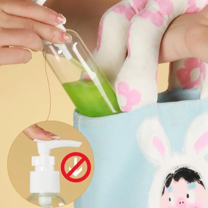 50/100/120/150/200/250/300/400ml Transparent Plastic Snap-on Pump Refillable Bottle Shampoo Portioning Travel Bottle