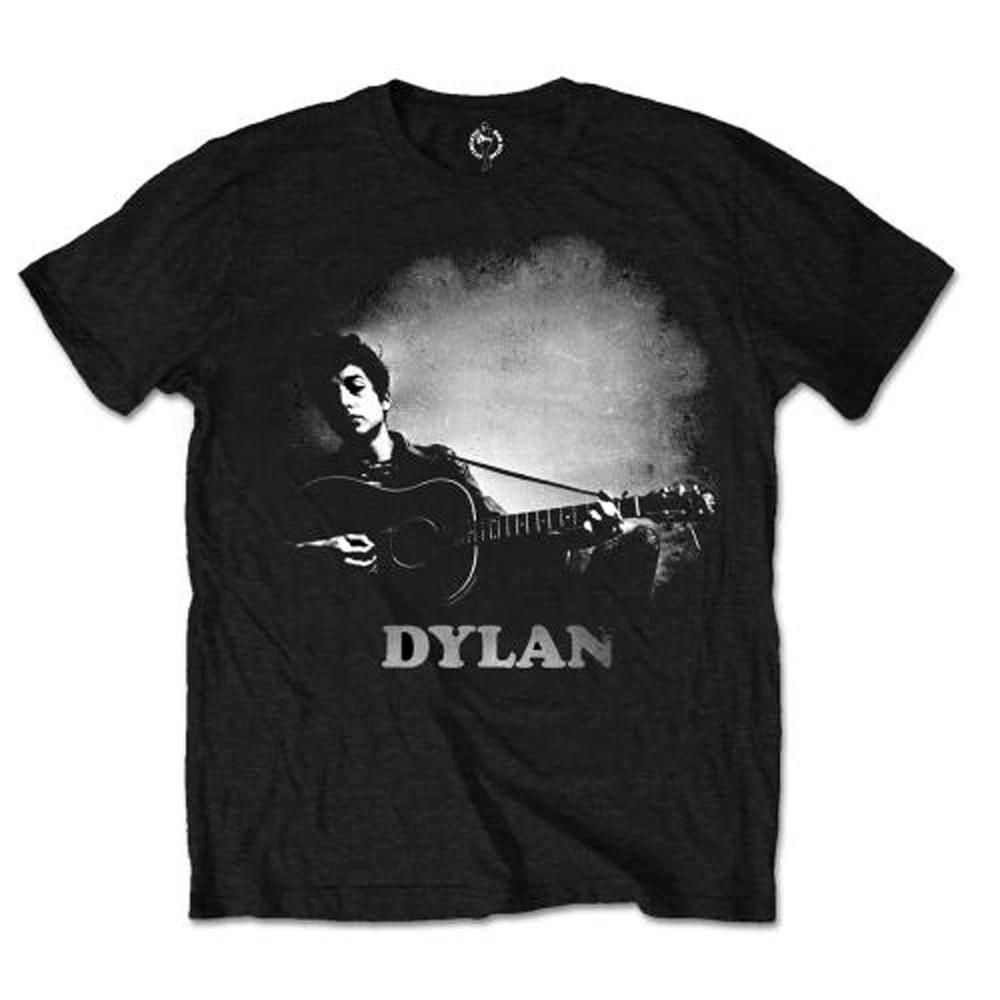 Bob Dylan Acoustic Guitar Rock Music Unisexs Tshirt Unisexs L