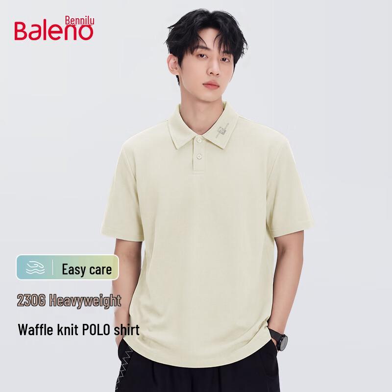 Baleno Men's Waffle Polo Shirt
