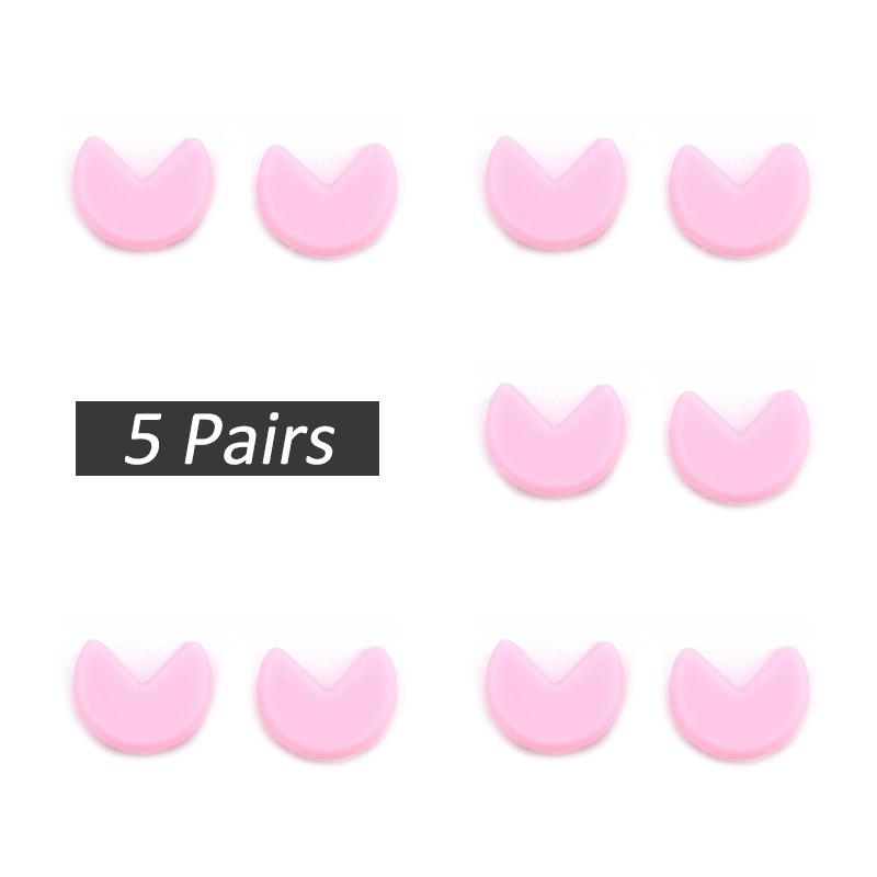 5 Pairs / Package Silicone Anti-slip Holder for Glasses Accessories Ear Hook Sports Eyeglass Temple Tip Stoppers Eyewear Hook