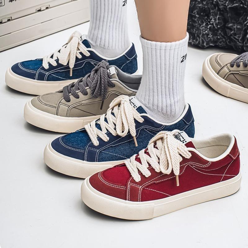 Fashion Couple Fashion Casual Shoe Breathable Anti Slip Canvas Footwear Mens Women Outdoor Comfort Walking Board Shoes Zapatillas Hombre
