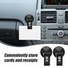Car ID Folder Ticket Clip Windscreen Permit Holder Suction Cup Clamp