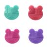 Makeup Brush Cleaner Washing Brush Pad Cleaning Mat Cosmetic Brush Cleaner Tool Scrubber Box