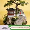 Chinese Opera Stage Model: Rockery Landscape Accessories for Home Decor and Tea Table