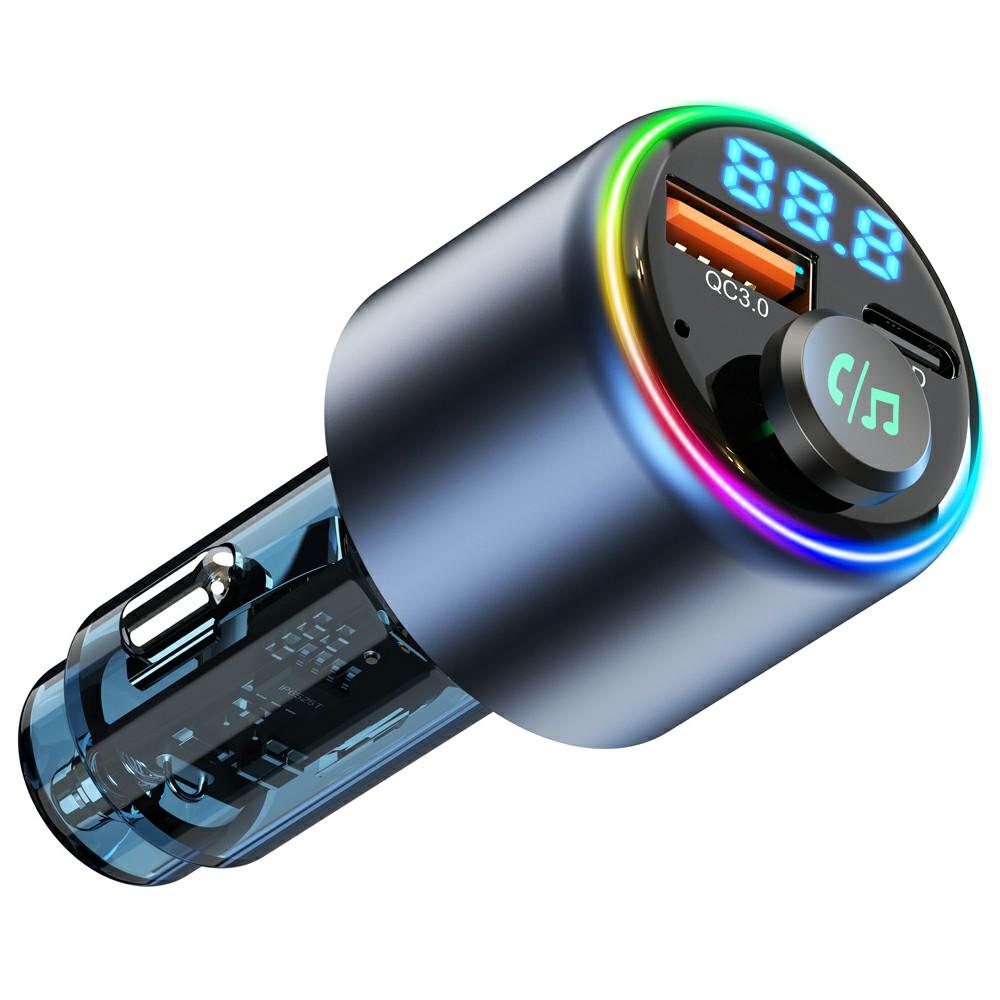 

BC89 Автомобільний зарядний пристрій 48 Вт Адаптер швидкої зарядки Сумісний з Bluetooth MP3-плеєр FM-трансмітер з підсвічуванням Type A