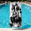 BIGBANG Print Beach Towel Design, Soft, Lightweight. for Home Bathroom, Spa, Pool, Yoga, Surfing, Camping, Gift for Family, Friend