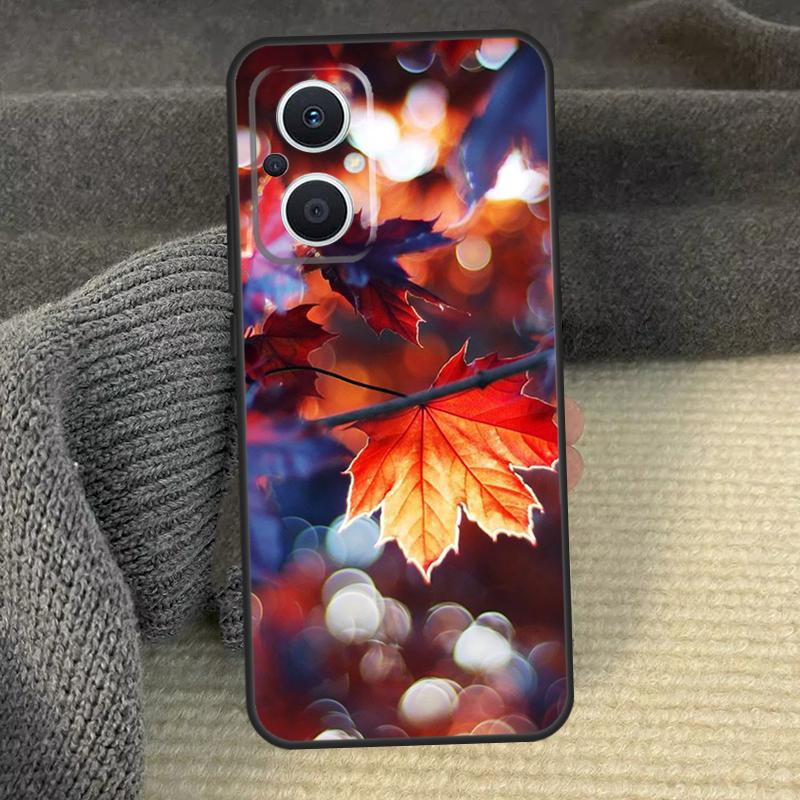 Autumn Leaves Phone Case For OPPO Reno 13 12 F 11 11F 8T 7 8 10 Pro OPPO Find X6 X8 Pro X3 X5 Lite Cover