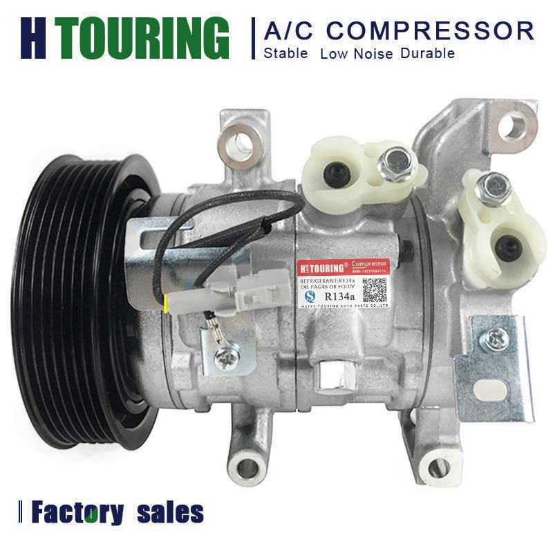 A/C AC Compressor For Hilux Toyota Vigo 2015-2017 10SRE11C 4472802720 883200K520 88320-0K660 88320-0K550 88320-0K580 88320-0K670