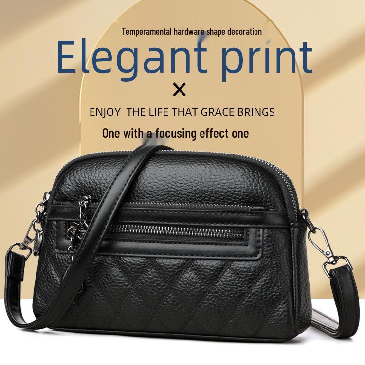 2025 Fashion Diamond Lattice Women's Crossbody Bag: Trendy, High-End Casual Shoulder & Phone Bag