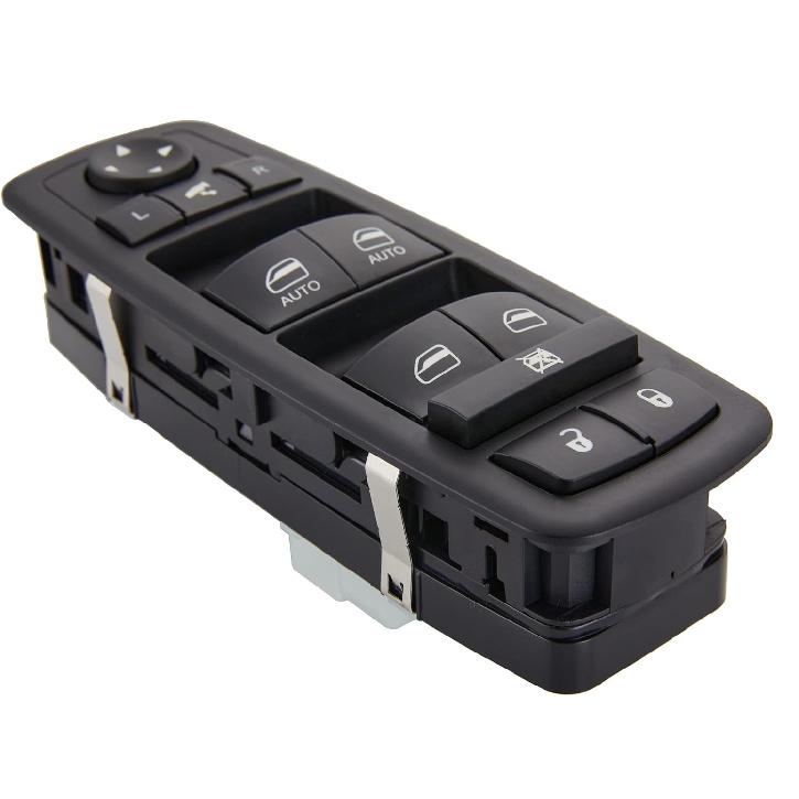 Power Window Switch.11 Metal P.Fits For 2014-2018 Jeep Grand Cherokee.68184803AC.Driver Side Control Door Vidrios Master Switch.