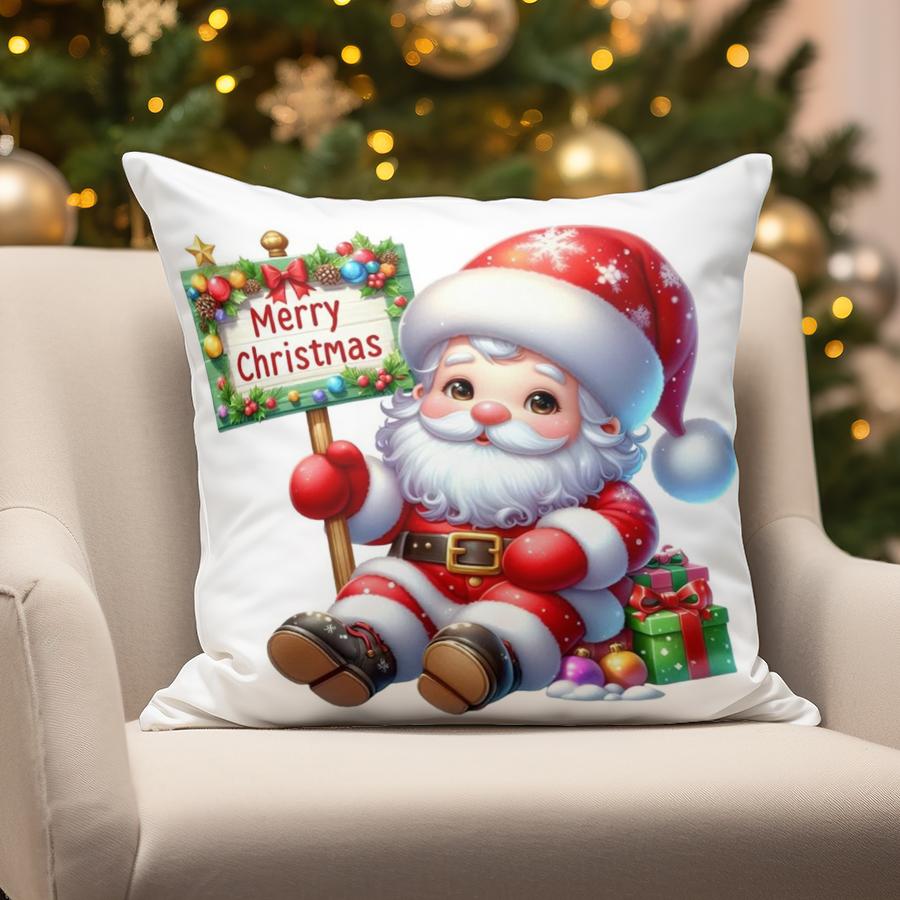 Home Decor Christmas-themed Cute Animal Pillows Suitable For Sofa Bedroom Car Pillow Cover Cushion Rectangular Back Cushion