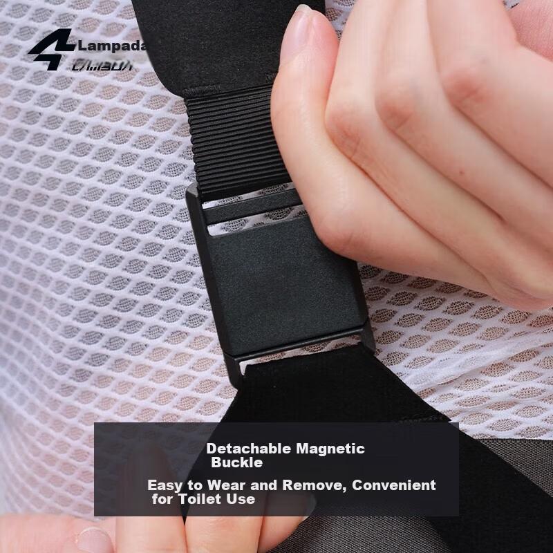 Double Arrow Cycling Bib Pants Magnetic Buckle Autumn Winter Women's Road Bike Warm Black L