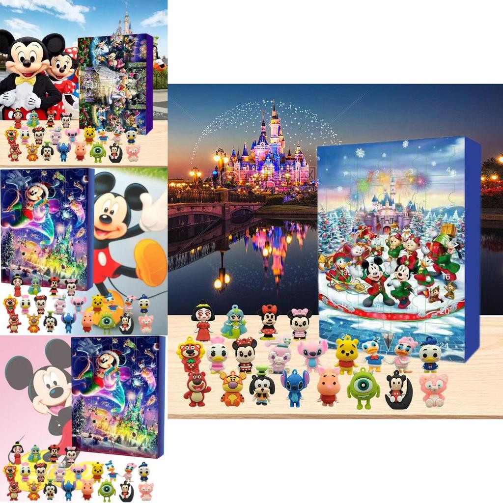 2024 Neues Bubble Mart Weihnachtsgruß-Set 24 Stück Sammlerstück Blind Box Für Kinder