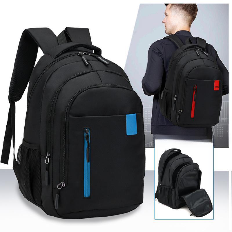 Men's Large-Capacity Computer Backpack for Short-Distance Commutes and Outdoor Activities