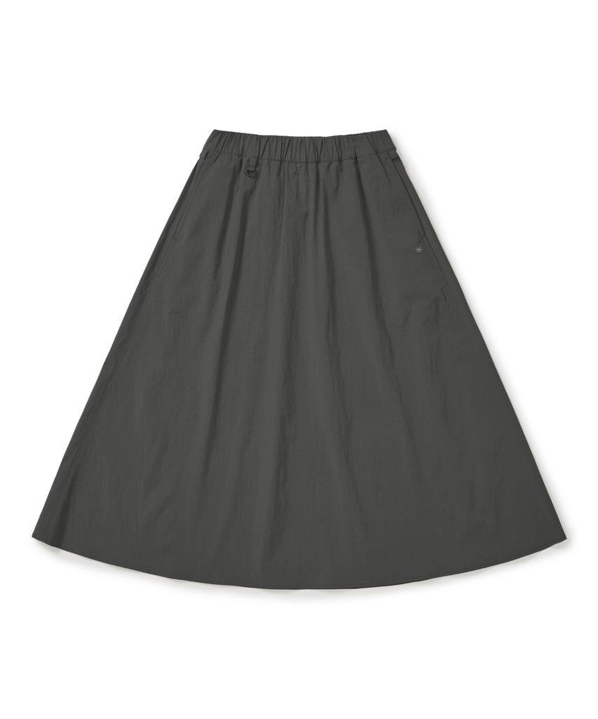 SNOWPEAK APPAREL Root Flare Long Skirt (S26Mwrsk61) Rustic Khaki