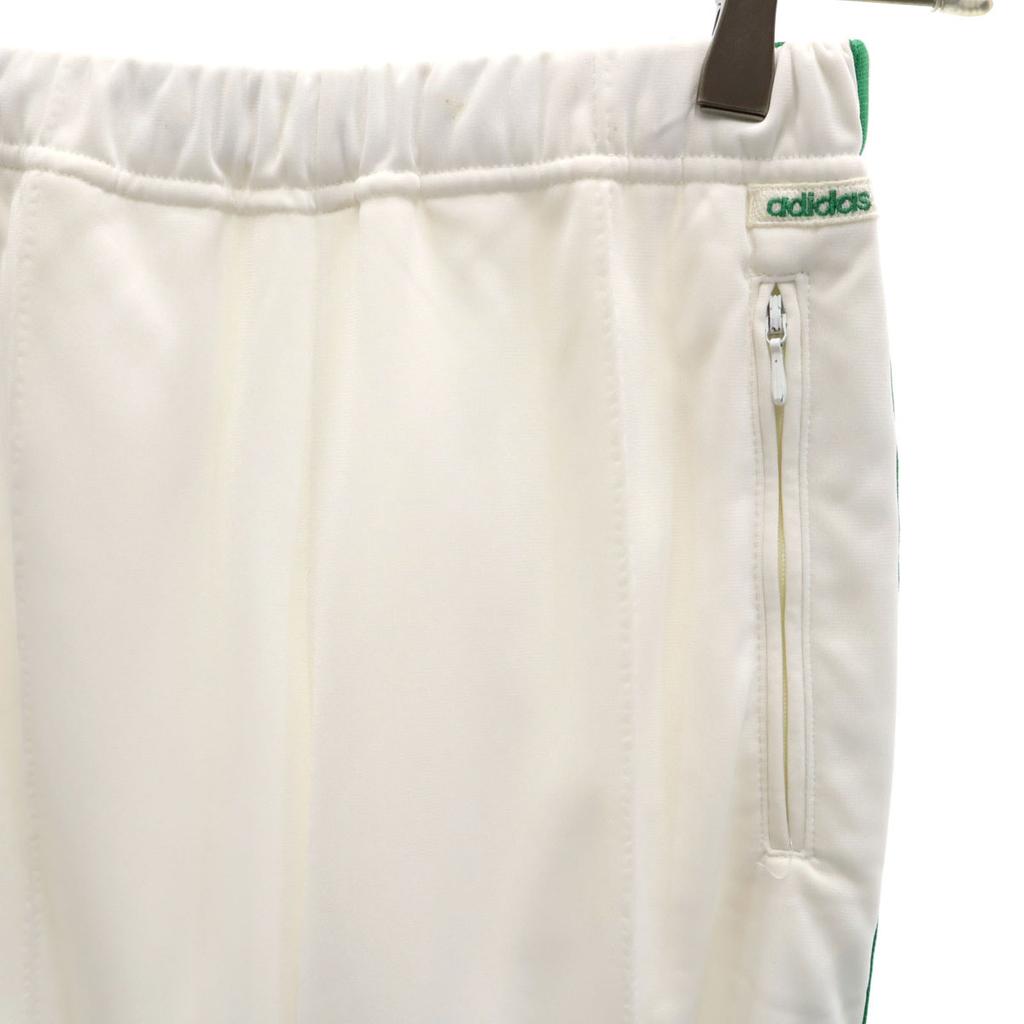 Adidas 70er Westdeutscher Anhänger Vintage Trainingshose 1 weiß Descente Damen Gebraucht