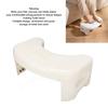 Toilet Stool Foldable Curve U Design Antislip Portable Easy Storage Poop Stool for Batchroom